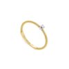 ANELLO MARCO BICEGO GOA IN ORO GIALLO E ORO BIANCO CON DIAMANTI (ct.0,10)
