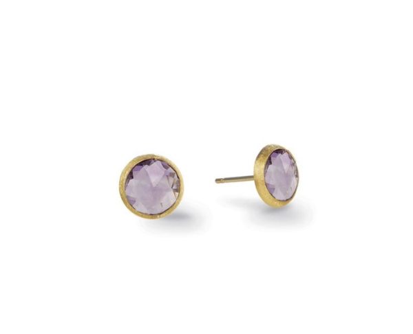 ORECCHINI MARCO BICEGO JAIPUR IN ORO GIALLO CON AMETISTE
