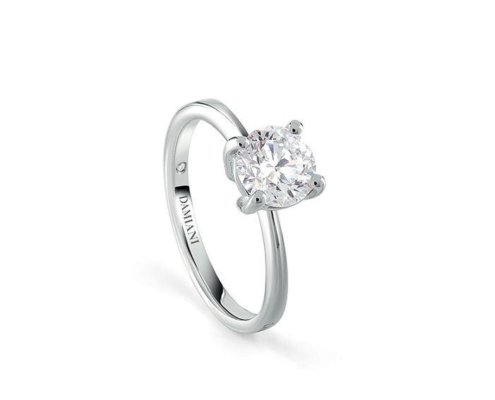 Anello Solitario Damiani LUCE 20005128 diamante ring WEDDING diamond 0,50 kt 