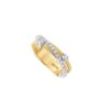 ANELLO MARCO BICEGO GOA IN ORO GIALLO E ORO BIANCO CON DIAMANTI (ct.0,19)