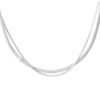 COLLANA MARCO BICEGO MASAI IN ORO BIANCO CON DIAMANTI (ct.0,10)