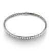 BRACCIALE TENNIS DAMIANI LUCE IN ORO BIANCO CON DIAMANTI (ct.1,55)