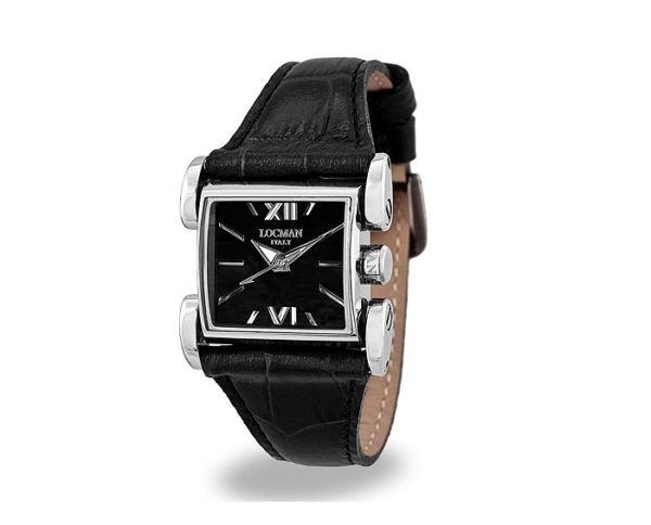 OROLOGIO DA DONNA LOCMAN LATIN LOVER CON MOVIMENTO AL QUARZO CASSA IN ACCIAIO E CINTURINO IN PELLE