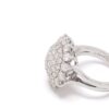 ANELLO LEO PIZZO CLASSIC IN ORO BIANCO CON DIAMANTI (ct. 3,06) - immagine 2