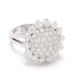 ANELLO LEO PIZZO CLASSIC IN ORO BIANCO CON DIAMANTI (ct. 3,06)