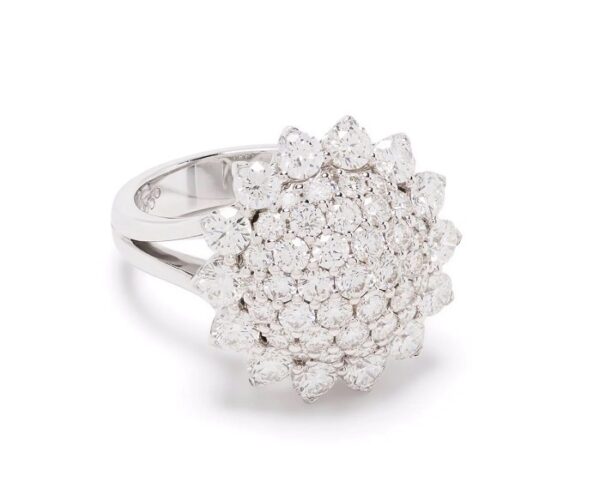 ANELLO LEO PIZZO CLASSIC IN ORO BIANCO CON DIAMANTI (ct. 3,06)