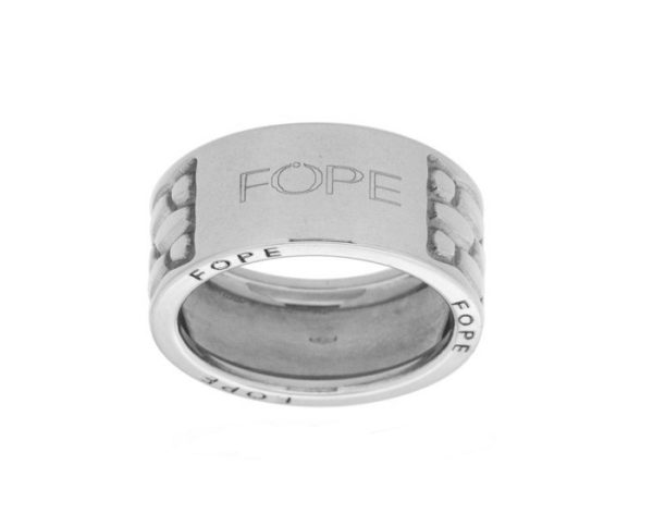 ANELLO FOPE LAVINIA IN ORO BIANCO - immagine 2