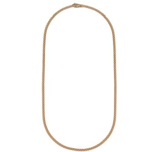 COLLANA FOPE UNICA IN ORO ROSA