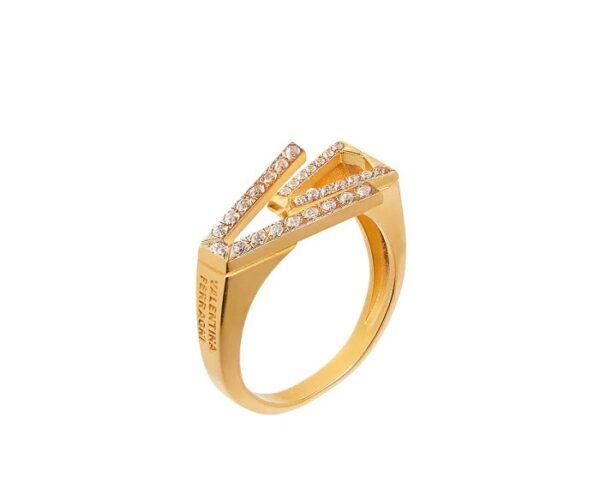 VALENTINA FERRAGNI STUDIO ANELLO MIA ZIRCONIA MISURA 12