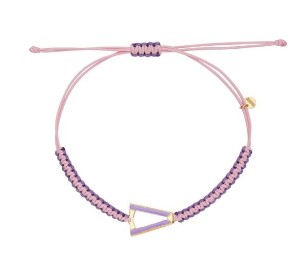 VALENTINA FERRAGNI STUDIO BRACCIALE CAVIGLIERA KATE LILAC