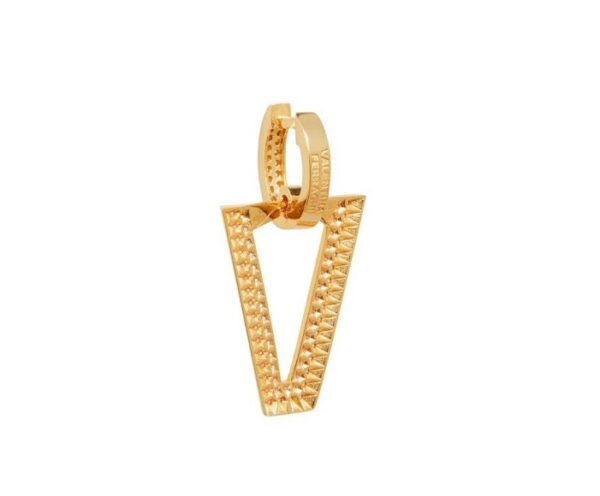 VALENTINA FERRAGNI STUDIO MONO ORECCHINO UALI ZIRCONIA PINK - immagine 2
