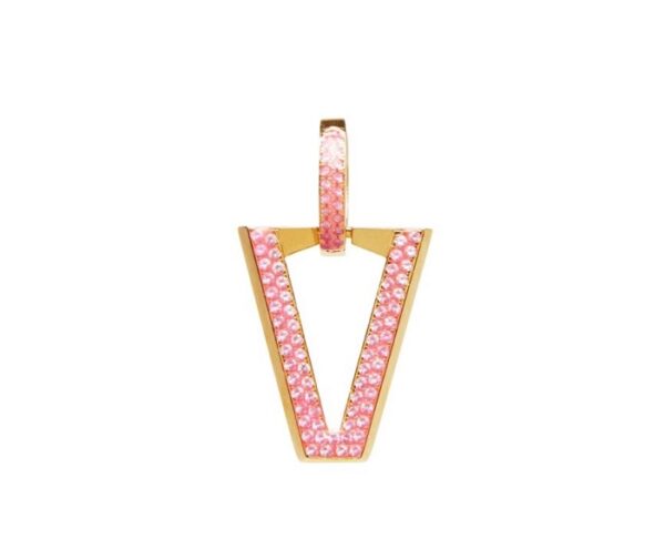 VALENTINA FERRAGNI STUDIO MONO ORECCHINO UALI ZIRCONIA PINK