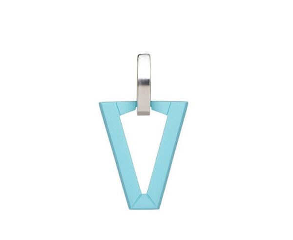 MONO ORECCHINO VALENTINA FERRAGNI STUDIO UALI LIGHT BLUE