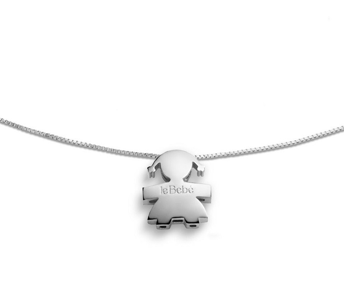 COLLANA LE BEBE’ I TESORINI BIMBA IN ORO BIANCO