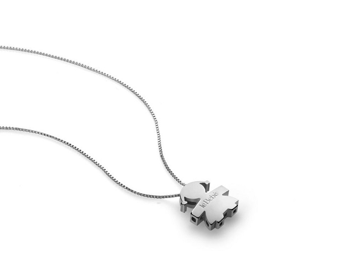 COLLANA LE BEBE’ I TESORINI BIMBA IN ORO BIANCO - immagine 3