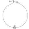 BRACCIALE LE BEBE’ I TESORINI BIMBA IN ORO BIANCO CON DIAMANTI (ct. 0,08)