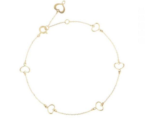 BRACCIALE MAMAN ET SOPHIE AVRVM SEULEMENT SOPHIE CUORI IN ORO GIALLO