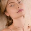 COLLANA MAMAN ET SOPHIE AVRVM SEULEMENT SOPHIE CUORI IN ORO GIALLO - immagine 2