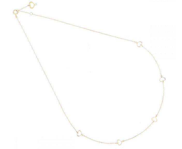 COLLANA MAMAN ET SOPHIE AVRVM SEULEMENT SOPHIE CUORI IN ORO GIALLO