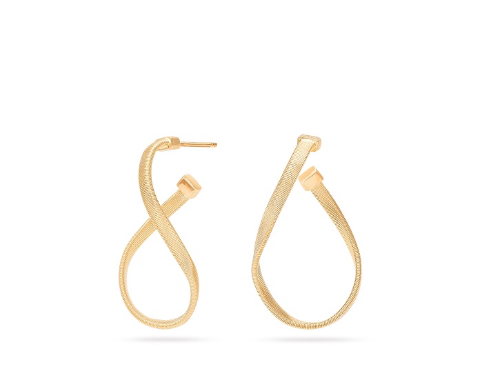 ORECCHINI A CERCHIO IRREGOLARI MARCO BICEGO MARRAKECH IN ORO GIALLO