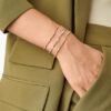 BRACCIALE MARCO BICEGO MARRAKECH AD UN FILO IN ORO ROSA - immagine 2