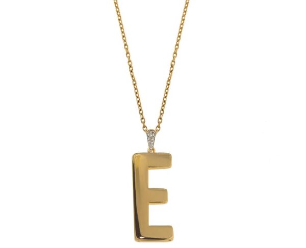 COLLANA RUE DES MILLE STARDUST IN ARGENTO PLACCATO ORO GIALLO E ZIRCONI