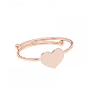 ANELLO MAMAN ET SOPHIE FASHION CUORI, STELLE, QUADROFOGLI IN ARGENTO 925 CON CUORE
