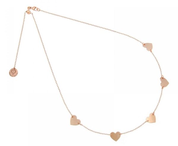 COLLANA MAMAN ET SOPHIE FASHION CUORI, STELLE, QUADROFOGLI IN ARGENTO 925 CON CUORI