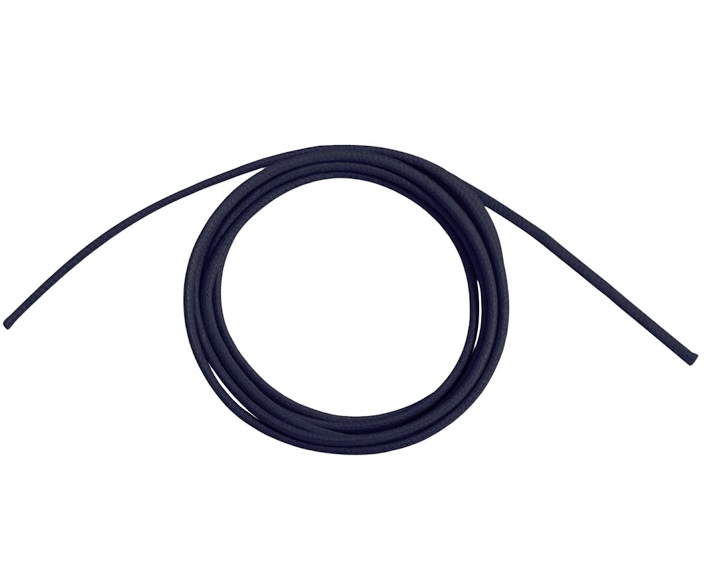 CORDINO RUBINIA FILODAMORE SASSOLINI PER BRACCIALE E COLLANA IN COTONE DI COLORE BLU