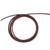 CORDINO RUBINIA FILODAMORE SASSOLINI PER BRACCIALE E COLLANA IN COTONE DI COLORE MARRONE