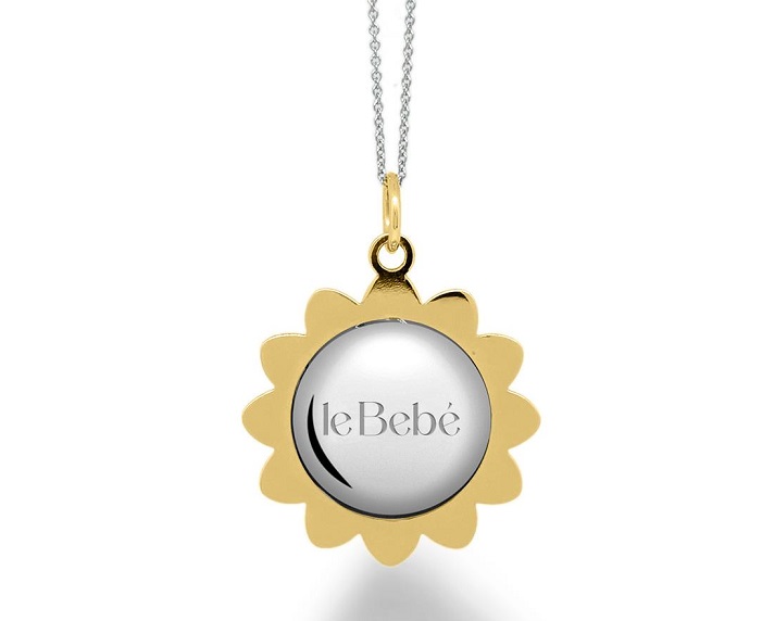 SUONAMORE LE BEBE’ I FIORI IN ARGENTO CON PETALI PLACCATI ORO GIALLO