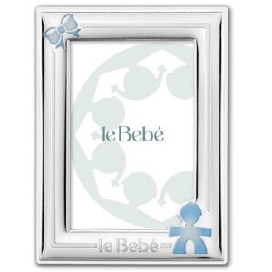 CORNICE LE BEBE’ PRIME GIOIE SAGOMA BIMBO E FIOCCO 9 x 13