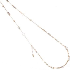COLLANA COMPO MAMAN ET SOPHIE FASHION MADREPERLA IN ARGENTO 925, MADREPERLA E QUARZO ROSA