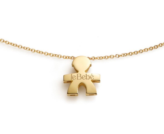 COLLANA LE BEBE’ I TESORINI BIG BIMBO IN ORO GIALLO