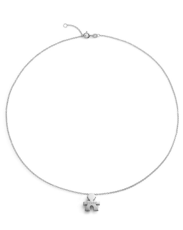 COLLANA LE BEBE’ I TESORINI BIG BIMBO IN ORO BIANCO - immagine 2