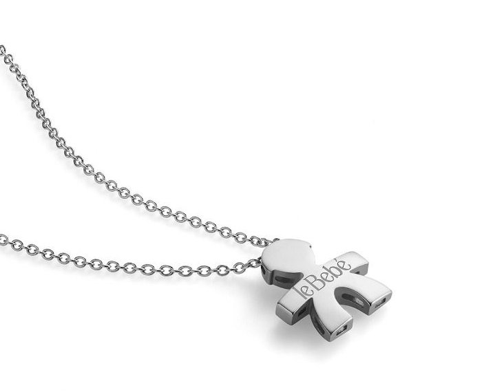 COLLANA LE BEBE’ I TESORINI BIG BIMBO IN ORO BIANCO - immagine 3