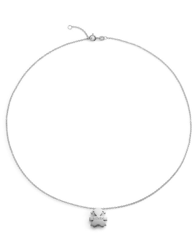 COLLANA LE BEBE’ I TESORINI BIG BIMBA IN ORO BIANCO - immagine 2