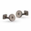 GEMELLI DA UOMO MANO JEWELS MINIMAL COLLECTION IN TITANIO E DIAMANTI BLACK (ct. 0,10)