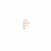 MONO ORECCHINO MAMAN ET SOPHIE AVRVM LETTERING 18KT IN ORO ROSA CON LETTERINA '' A '' (PERSONALIZZABILE) - immagine 8