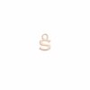 MONO ORECCHINO MAMAN ET SOPHIE AVRVM LETTERING 18KT IN ORO ROSA CON LETTERINA '' A '' (PERSONALIZZABILE) - immagine 17