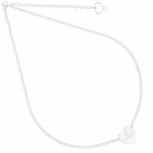 COLLANA MAMAN ET SOPHIE FASHION INCONTRO IN ARGENTO 925 CON CUORE