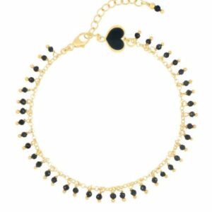 BRACCIALE MAMAN ET SOPHIE FASHION FRANGE PIENO IN ARGENTO 925 E SPINELLI