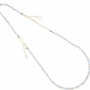 COLLANA COMPO MAMAN ET SOPHIE FASHION PIETRE IN ARGENTO 925 E CALCEDONIO