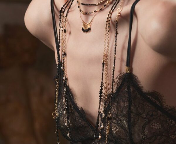 COLLANA COMPO MAMAN ET SOPHIE FASHION PIETRE IN ARGENTO 925 E SPINELLI - immagine 2