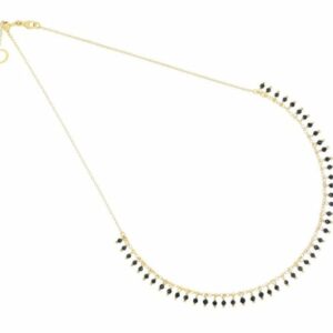 COLLANA MAMAN ET SOPHIE FASHION FRANGE PIENO IN ARGENTO 925 E SPINELLI