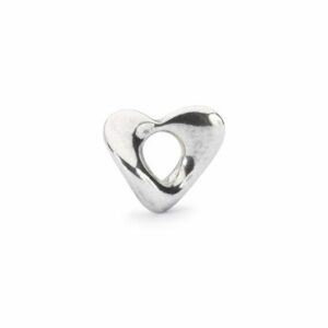 TROLLBEADS BEADS CUORE SOFFICE PICCOLO IN ARGENTO 925 (RITIRATO)