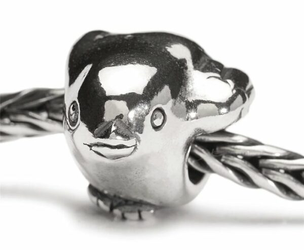 TROLLBEADS BEADS UCCELLINO IN ARGENTO 925 - immagine 2