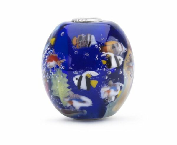 TROLLBEADS BEADS IN FONDO AL BLU