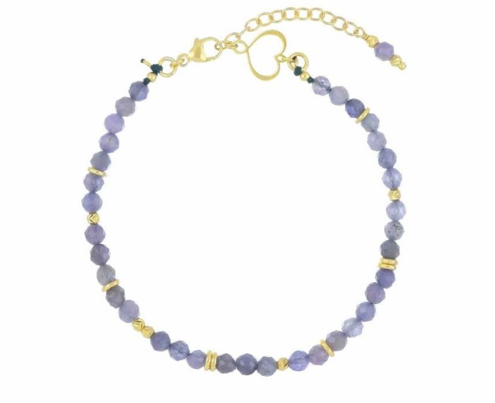 BRACCIALE MAMAN ET SOPHIE FASHION PIETRE IN ARGENTO 925 E TANZANITI