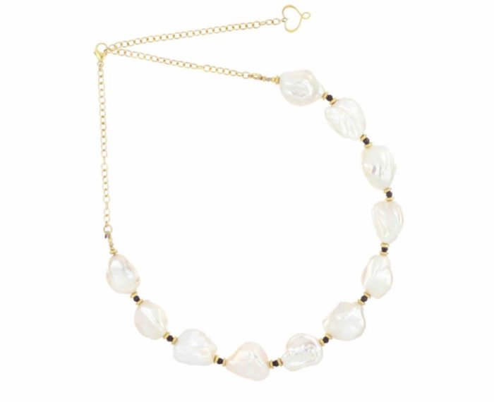 COLLANA MAMAN ET SOPHIE FASHION PERLA SCARAMAZZA IN ARGENTO 925 E SPINELLI